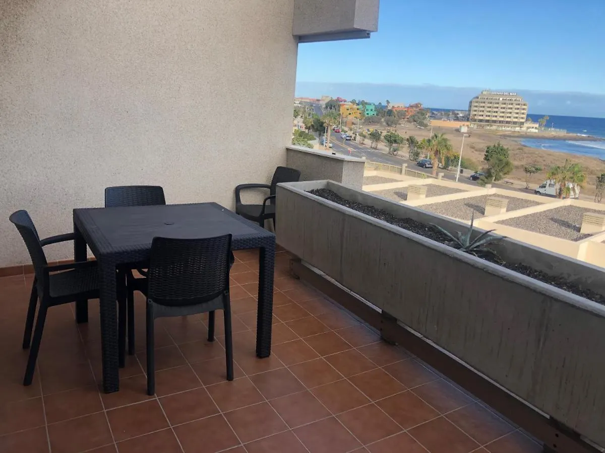 Nice Terrace In Front Of The Sea. La Jaquita El Medano  0*, El Medano (Tenerife) Spain